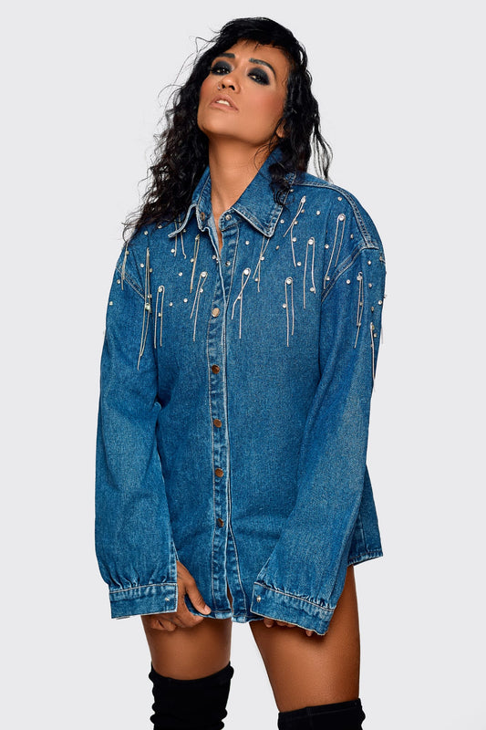 Jaqueta jacket chemise jeans / Veste